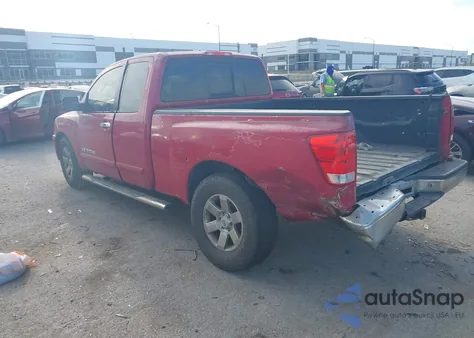 2006 Nissan Titan Se из США, поврежденный, VIN 1N6BA06A06N508791